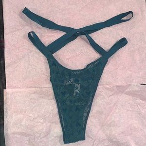Emerald green Victoria’s Secret panties